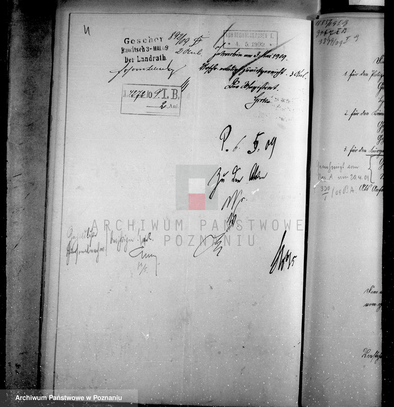 Obraz 8 z jednostki "Anstellung und Versorgung der kommunalbeamten in der stadt Jutroschin"