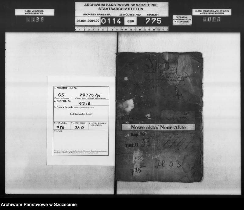 image.from.unit.number "Magnus v. Horn zu Ranzin / Joachim v. Behr zu Schlagtow, Balzer v. Heyden zu Kartlow und Klaus v. Holstein [Holste] zu Passow: Bürgerschaftsschuld, Einweisung in den Hornschen Hof. Zu Büssow."