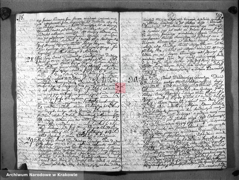 Obraz 12 z jednostki "Księga Aktów Urodzenia i Uznania dla Parafii Sgo Floryana przy Krakowie na Rok 1824"