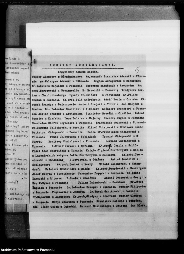 Obraz 8 z jednostki "Potwierdzenie otrzymanych składek pieniężnych na fundusz Kościuszkowski i inne komunikaty związane z funduszem [Wycinki prasowe]"