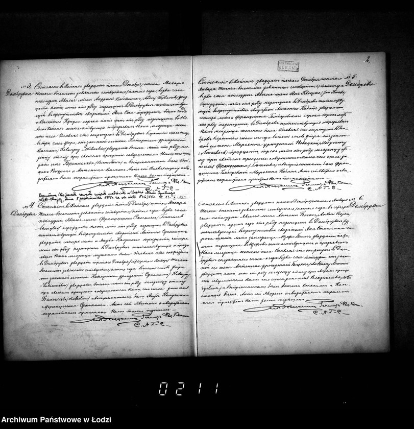 Obraz 6 z jednostki "Akta urodzeń, małżeństw i zgonów"