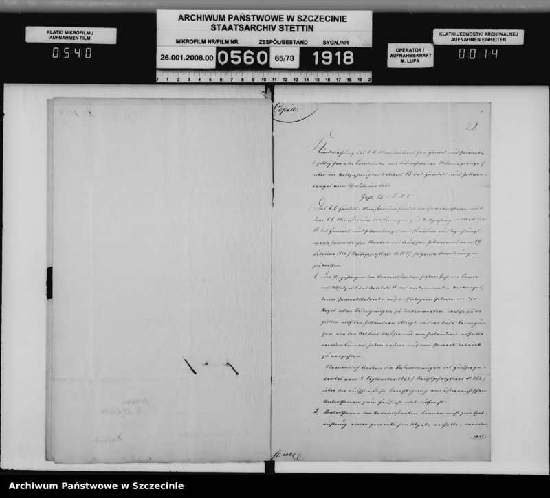 Obraz 14 z jednostki "Handels-Angelegenheiten mit Österreichschen Staaten"