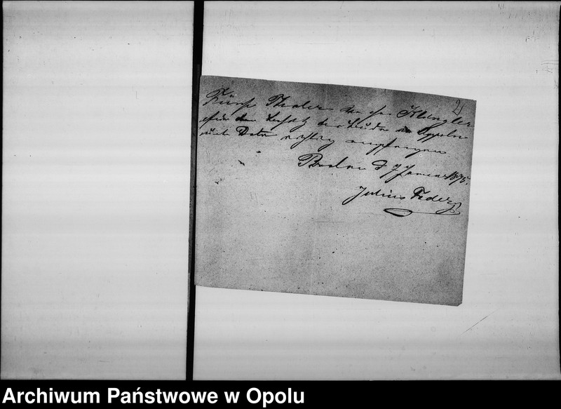 Obraz 6 z jednostki "Acta des Magistrats zu Oppeln betreffend die Regulirung der Jahrmarkt Bauden. Vol. I"