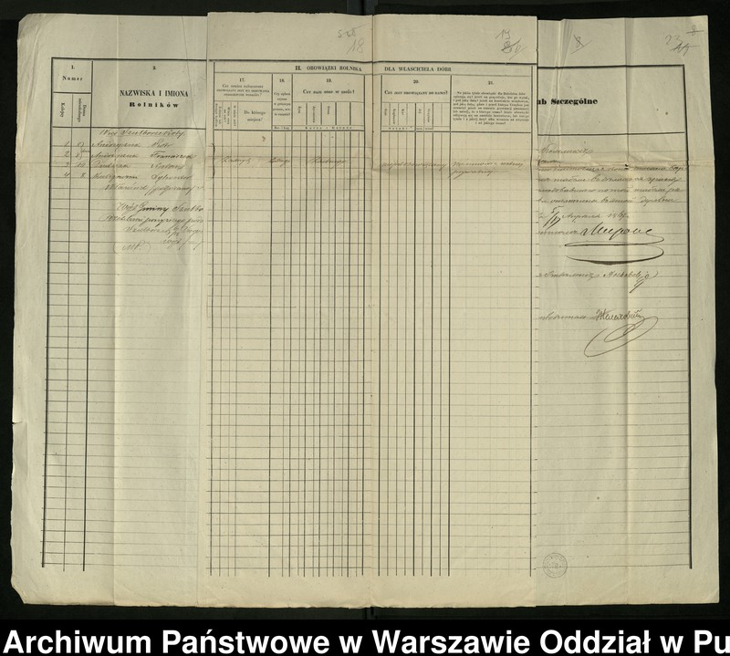 image.from.unit.number "O urządzaniu chłopów byłej rządowej wsi Szulborze-Koty, gm. Szulborze Koty wchodzącej w skład prywatnej własności Godlewo należące do ziemianina Osipowi Maławskiemu"