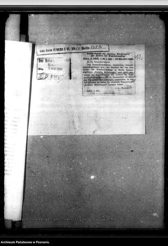 Obraz 16 z jednostki "Zeitschrift für Heimatwesen. Soziale Mitteilungen"