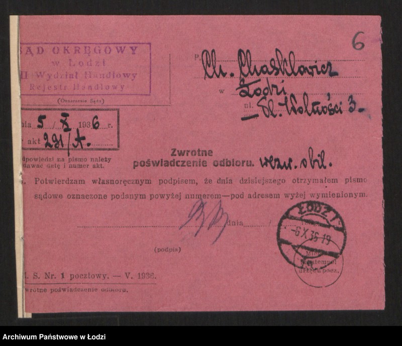 Obraz 8 z jednostki "Chaskel Chasklowicz - kupiec i krawiec"