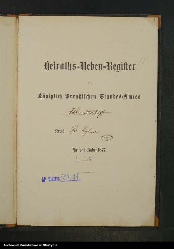 image.from.unit.number "Heiraths-Neben-Register Nr 1 - 10"