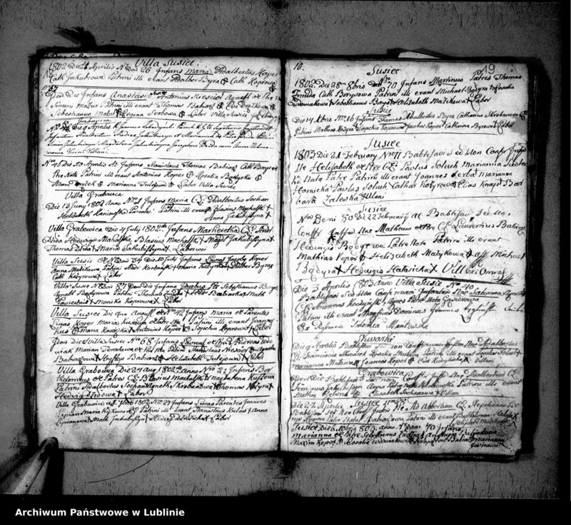 Obraz 13 z jednostki "Metrica baptisatorum"