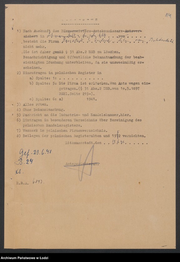 Obraz 16 z jednostki "Herosztark i Żuchowski – fabryka wyrobów włókienniczych"