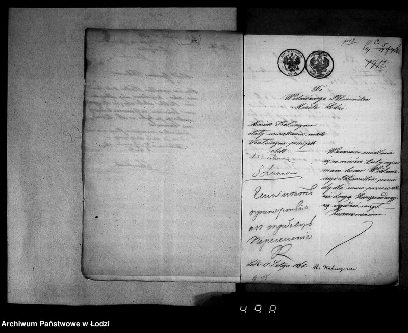 Obraz 17 z jednostki "Akta tyczące się przesiedleń"