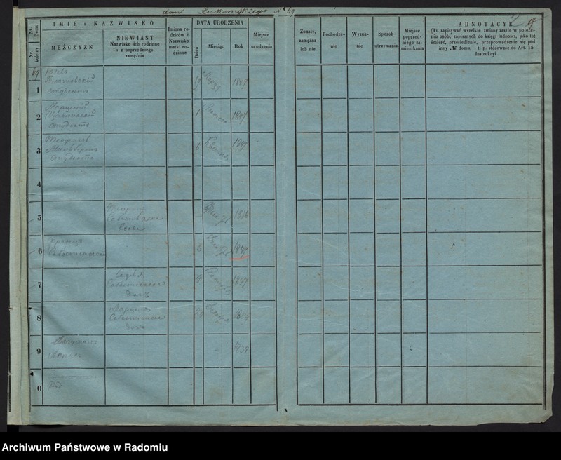 image.from.unit.number "/Księga ludności stałej m. Radomia/ 67- 91"