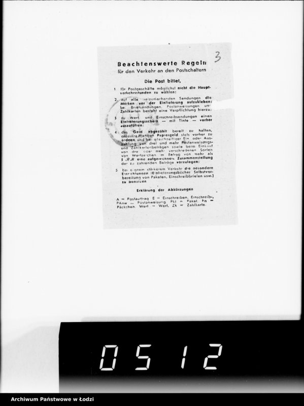 Obraz 7 z jednostki "1. Kassenbelege von nr 1 bis nr 208"