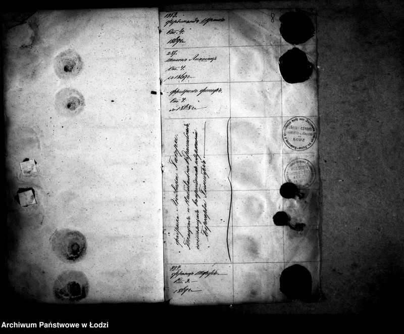 Obraz 12 z jednostki "Akta dotyczące znaków fabrycznych"