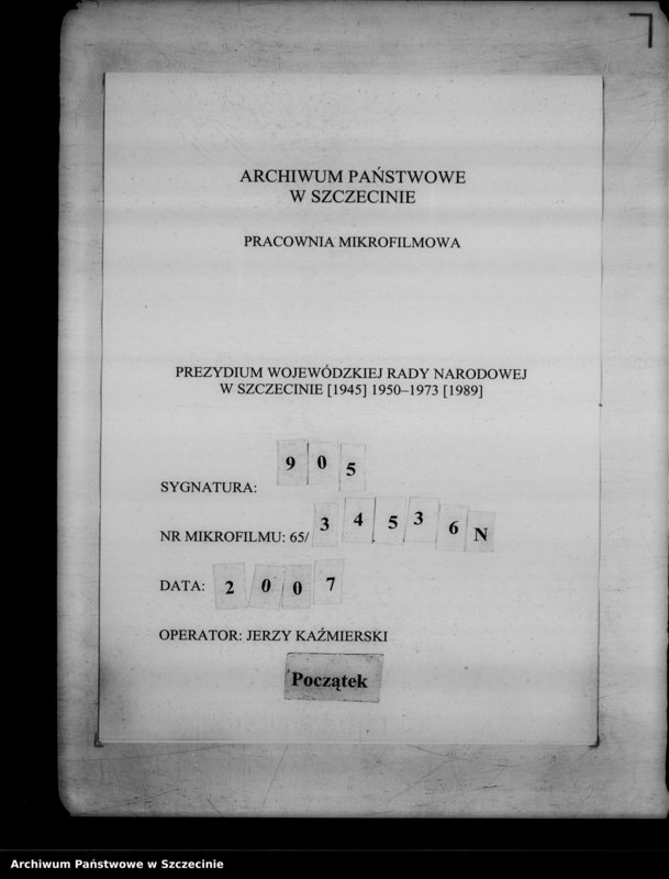 Obraz 1 z jednostki "Protokół posiedzenia Prezydium Wojewódzkiej Rady Narodowej nr 82, miesiąc październik"