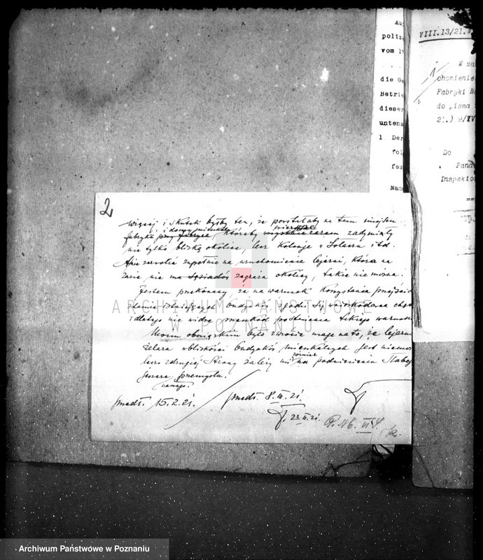 Obraz 6 z jednostki "Zatwierdzenie urządzenia fabryki maszyn "Wiepofama" w Poznaniu"