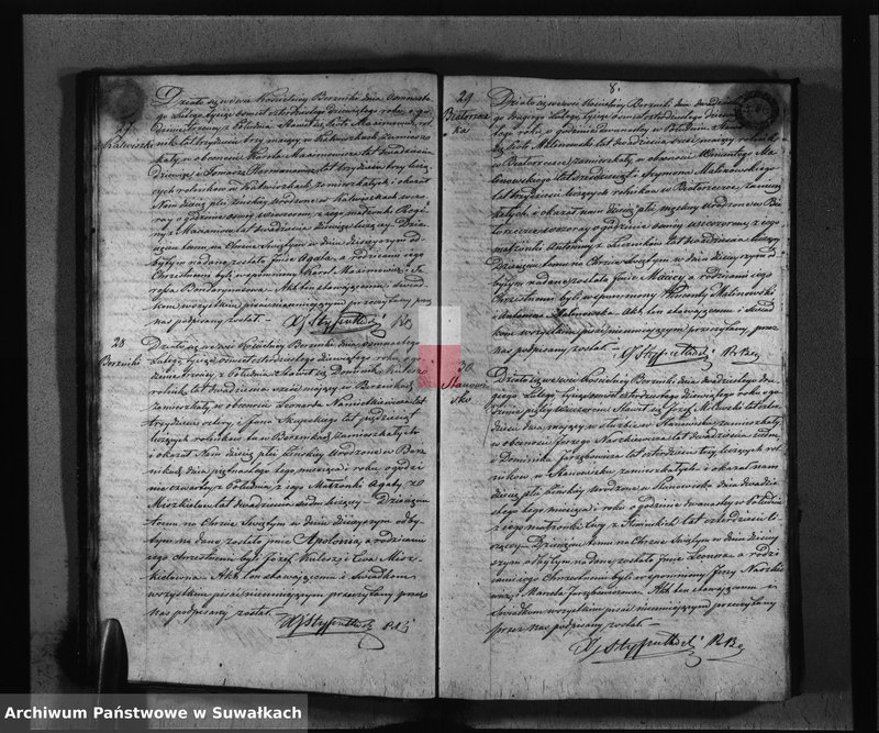 image.from.unit.number "Księga Duplikat Parafij Berznickiey na rok 1849"