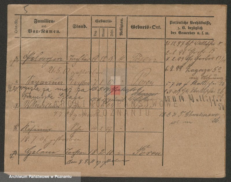 Obraz 13 z jednostki "Szulc (żonaci od Kazimierz do wdowy)"