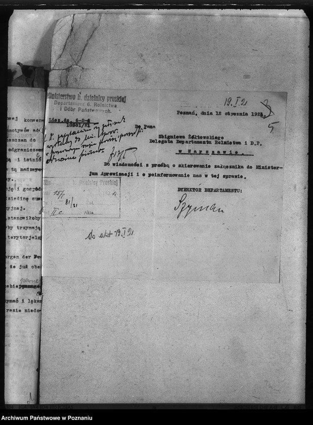 Obraz 9 z jednostki "Deleg. Departamentu Rolnictwa i D. Państw. Rybołówstwo"