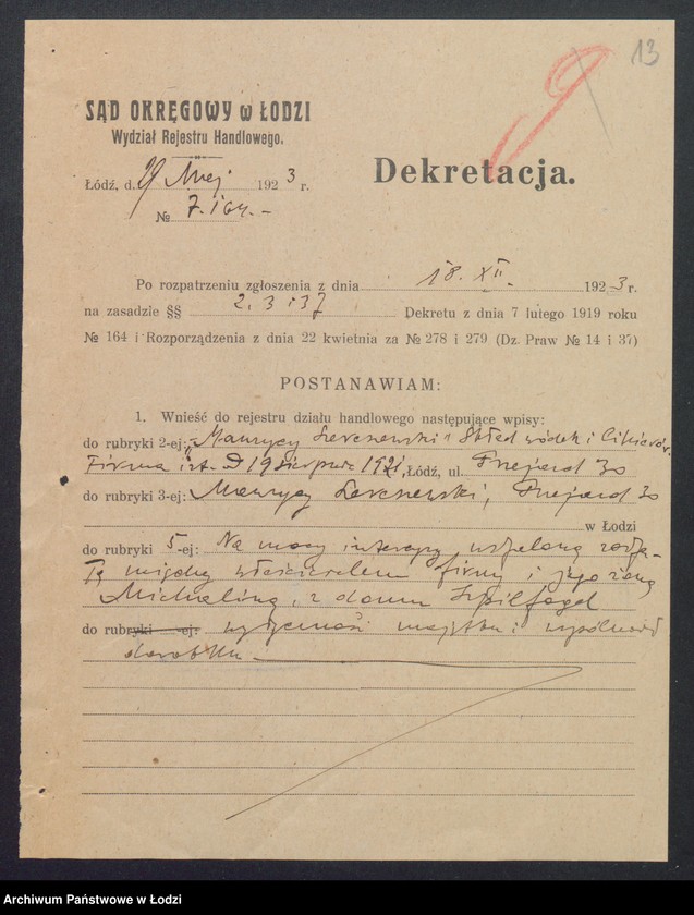 Obraz 15 z jednostki "Maurycy Szereszewski – skład wódek i likierów"