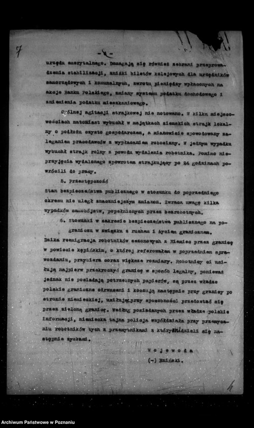Obraz 11 z jednostki "Sprawozdania sytuacyjne miesięczne za miesiące listopad-grudzień 1925 r."
