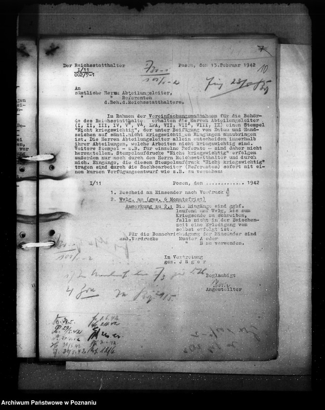 Obraz 15 z jednostki "Zarządzenia w sprawach personalnych"