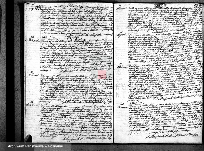 Obraz 8 z jednostki "Duplikat urodzonych, zaślubionych i zgonów"