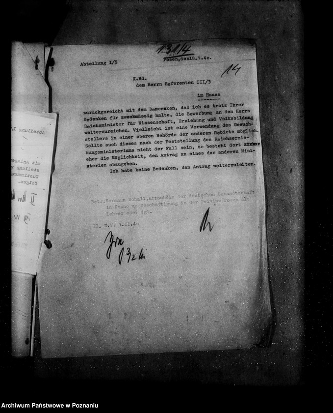 Obraz 18 z jednostki "Bewerbungen um Anstellung"