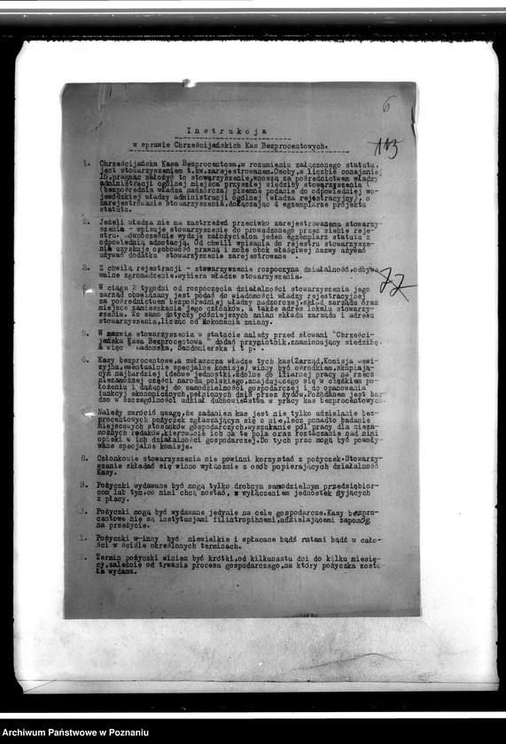 Obraz 10 z jednostki "Statut i instrukcje"