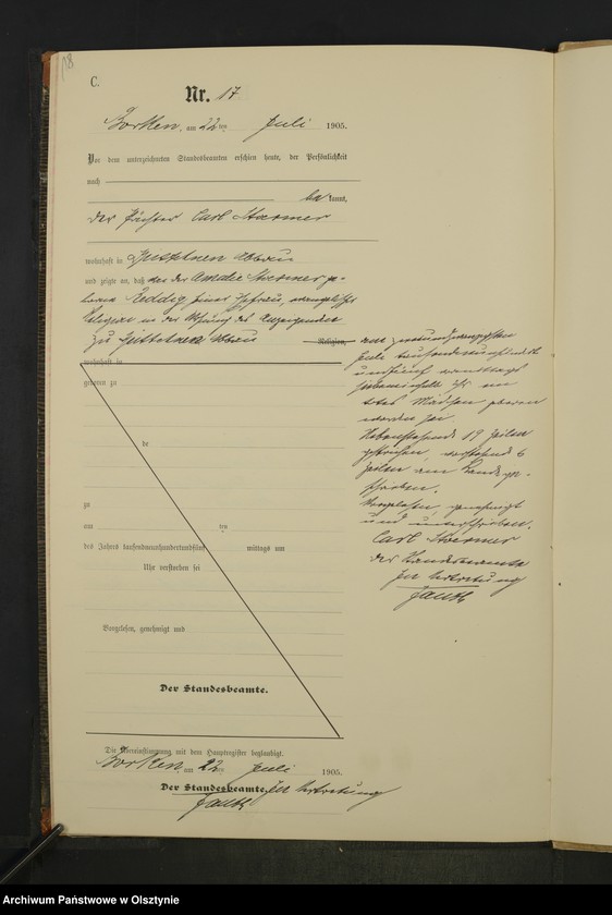 image.from.unit.number "Sterbe-Neben-Register Nr 1 - 38"