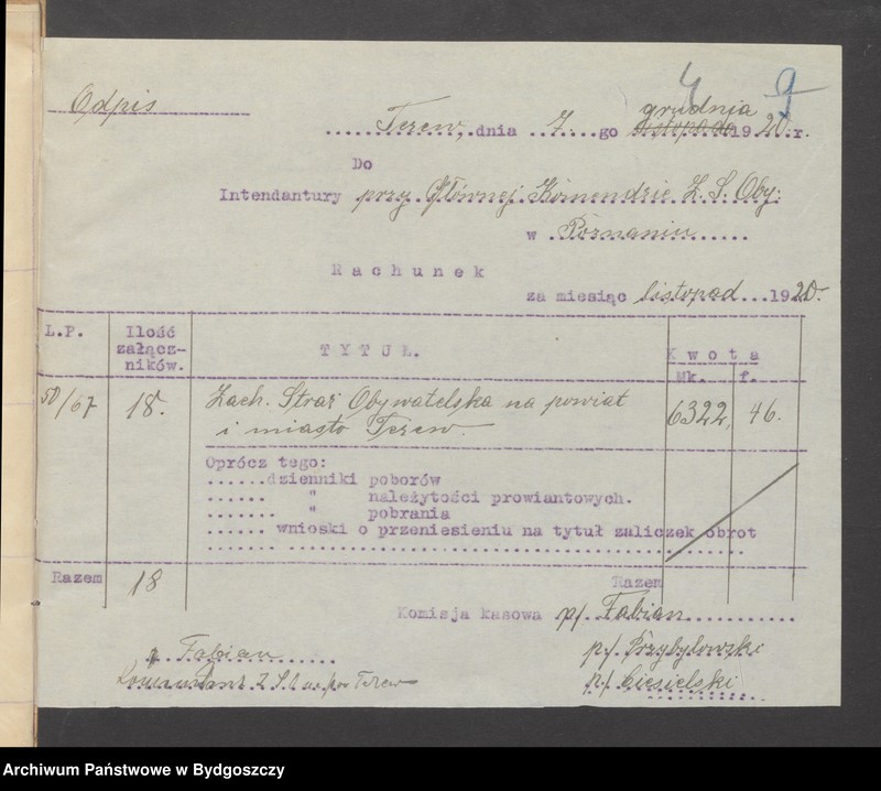 image.from.unit.number "[Akta finansowe Komendy Powiatowej Zachodniej Straży Obywatelskiej w Tczewie, wysłane do Komendy Głównej Zachodniej Straży Obywatelskiej w Poznaniu]"