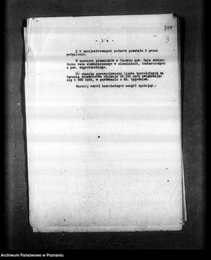 Obraz 7 z jednostki "Sprawozdania sytuacyjne tygodniowe za czas od 1 marca do dnia 28 marca 1929 r. /nr 10-13/"