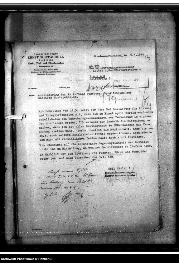 Obraz 7 z jednostki "D. W. H. - Behelfsheime aus fabrikfertigen Bauteilen"