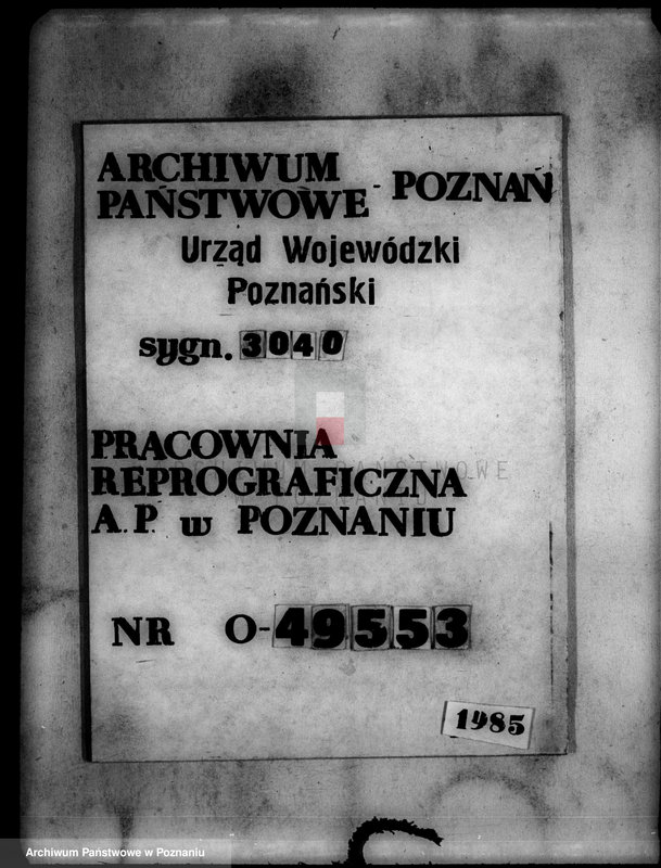 Obraz 1 z jednostki "Tymczasowy rejestr pomiarowy majątku Samostrzel /Śmielin i Kraczki/ powiatu wyrzyskiego"