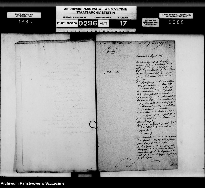 Obraz 6 z jednostki "Die Reisen hoher fürstlicher Personen durch die Provinz Pommern"