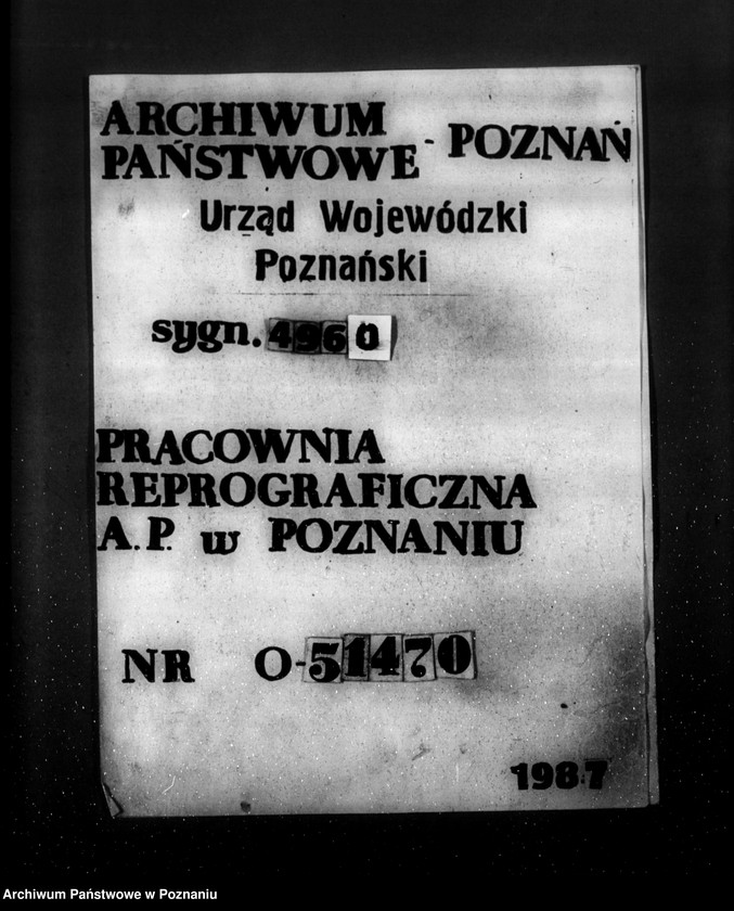 Obraz 1 z jednostki "Zatwierdzenie zakładu przemysłowego /Fabryki musztardy/ St. Robińskiego w Poznaniu"