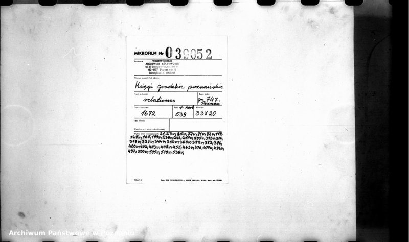 Obraz 2 z jednostki "Relationes [protocollon]"