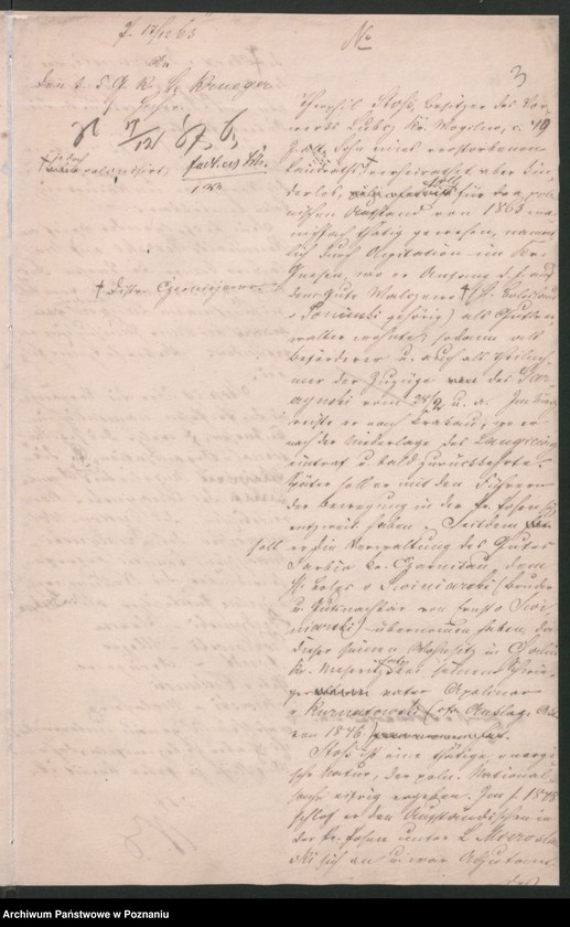 Obraz 7 z jednostki "A. betr. den Rittergutsbesitzer Theophil von Stoss"