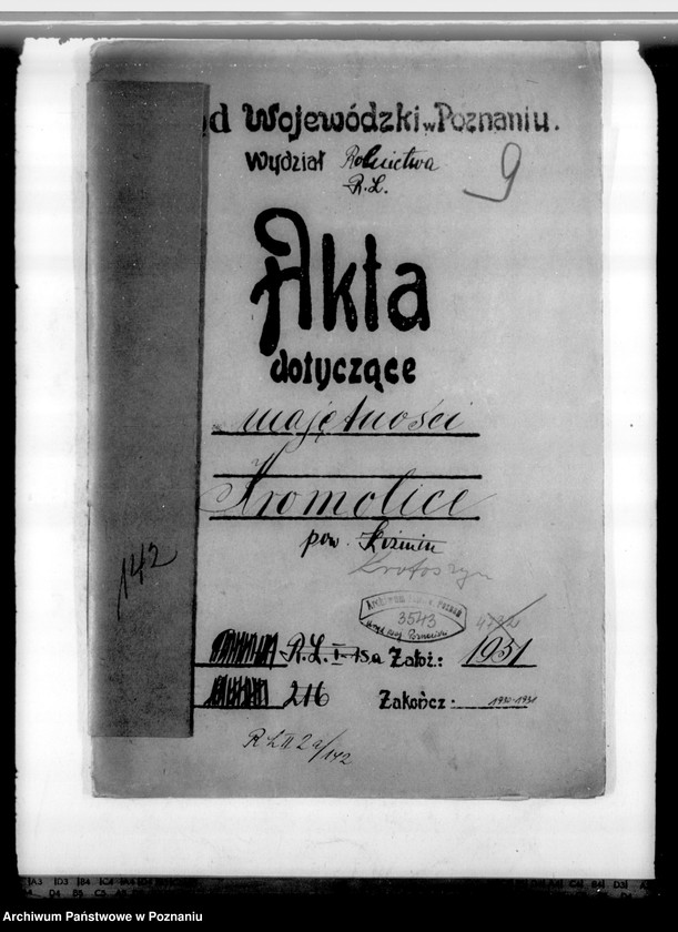 image.from.unit.number "Majętność leśna Kromolice powiat krotoszyński"