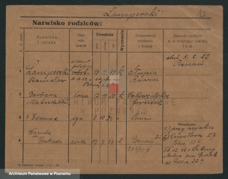 Obraz 12 z jednostki "Lamperski - Langberg"