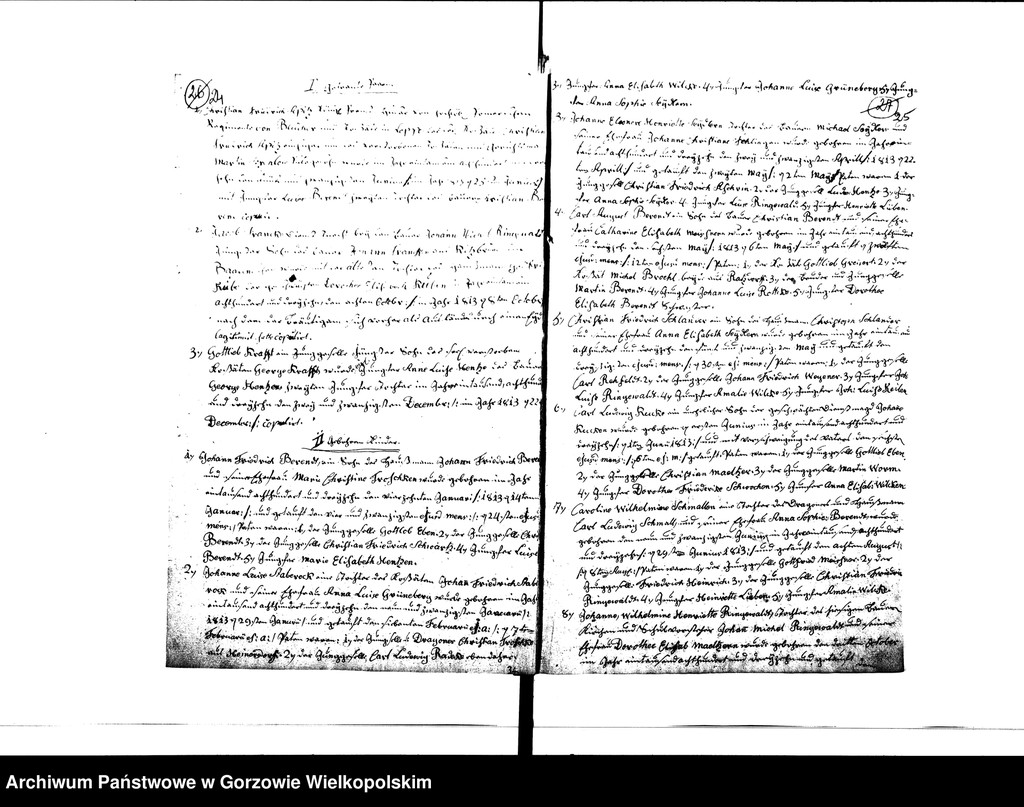 image.from.unit.number "Duplikate der Kirchenbücher von der Parochie Beyersdorf: Beyersdorf (Baczyna), Zanzin (Santocko), Loppow (Łupowo), Neuendorf (Chróścik)"