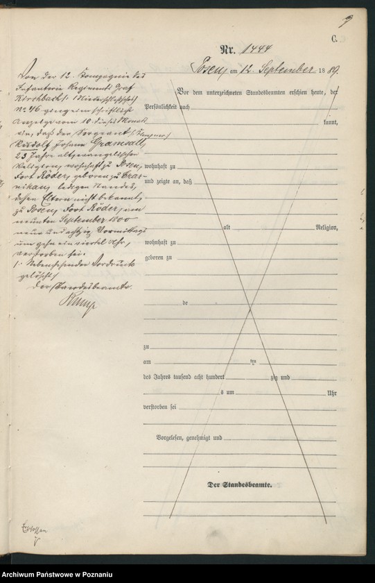 Obraz 12 z jednostki "Księga zgonów t. IV"