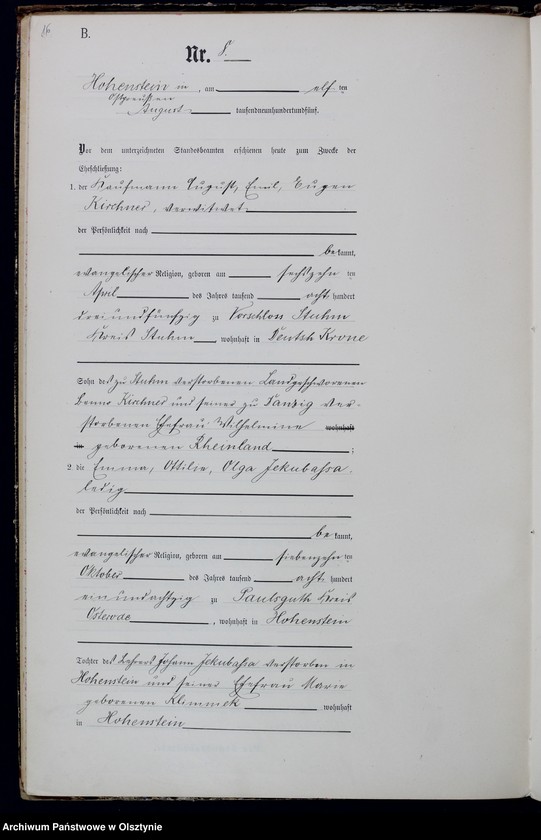 image.from.unit.number "Heiraths-Neben-Register Nr 1 - 14"