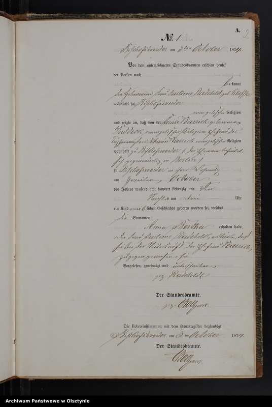 image.from.team "Urząd Stanu Cywilnego w Biskupcu Pomorskim pow. iławski (dawny pow. suski )"