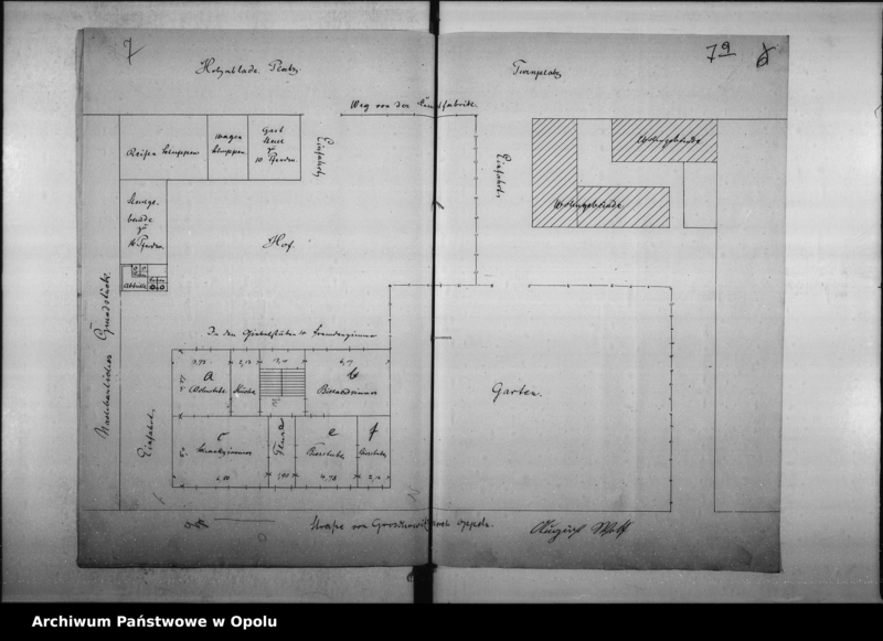 Obraz 11 z jednostki "Acta des Magistrats zu Oppeln betreffend die Schankanlage in dem Hause an der Bolkostrasse Vol. I"