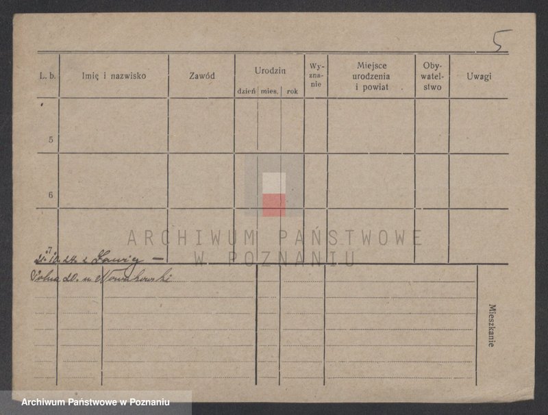 image.from.unit.number "Wozieńska - Woźniak (żonaci, wdowy)"