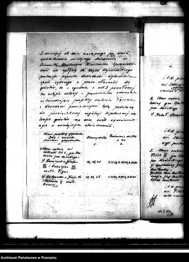 Obraz 12 z jednostki "Regulacja hipoteczna scalonych gruntów Sobiesęki powiatu kaliskiego"