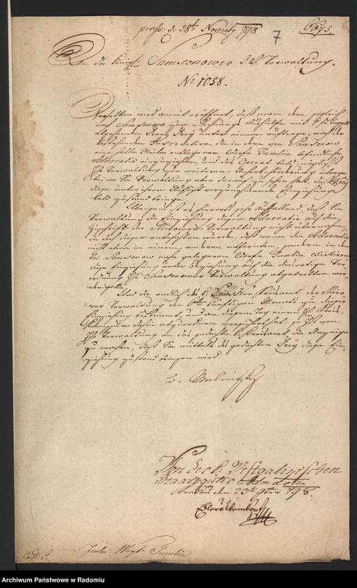 image.from.unit.number "Wójtostwa Tumlin Verwalterji Samsonów"