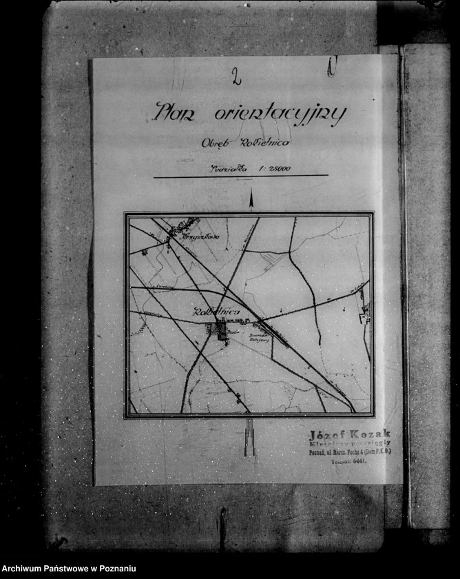 Obraz 6 z jednostki "Rysunek na rozbudowę gorzelni rolniczej w dobrach rycerskich O. Hantelmanna w Rokietnicy powiat poznański"