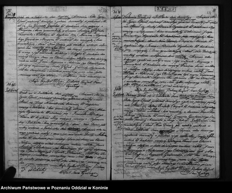 Obraz 13 z jednostki "Duplikat urodzonych, zaślubionych i zmarłych"