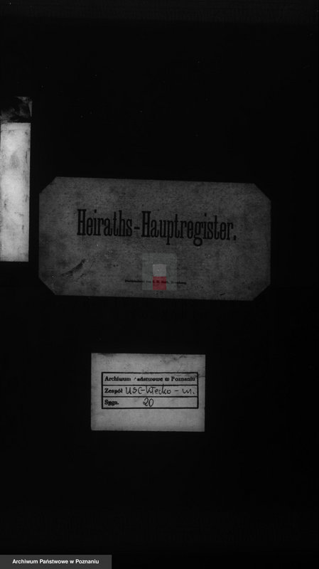 Obraz 1 z jednostki "Księga małżeństw"